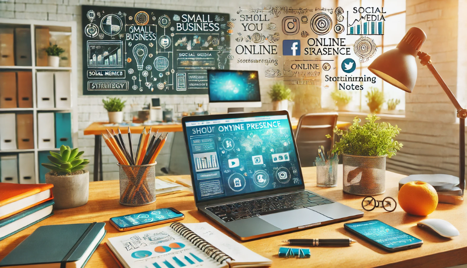 Como Fortalecer a Presença Online do Seu Pequeno Negócio